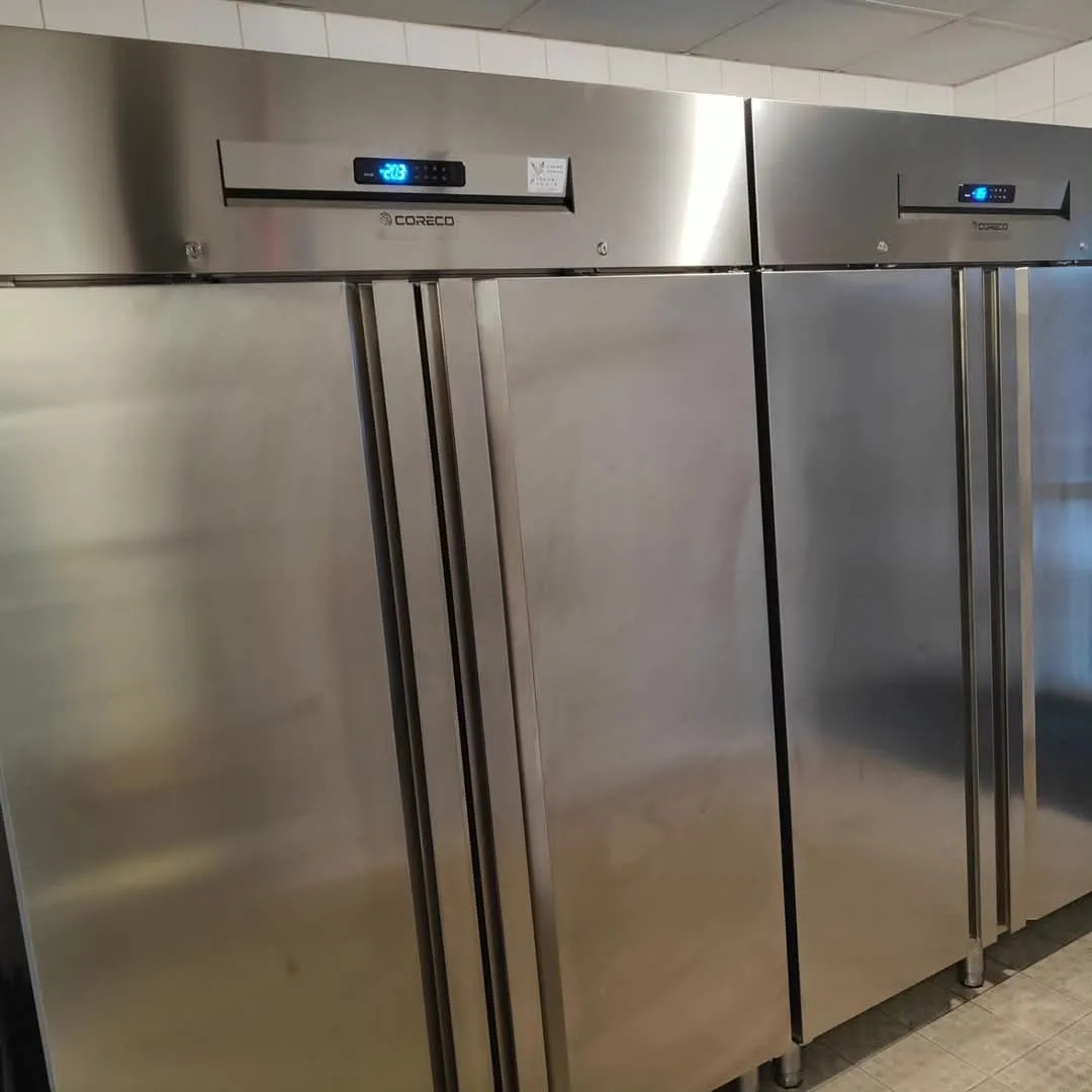 Installations frigorifiques dans un restaurant
