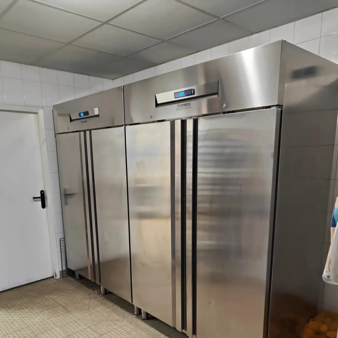 Installations frigorifiques dans un restaurant