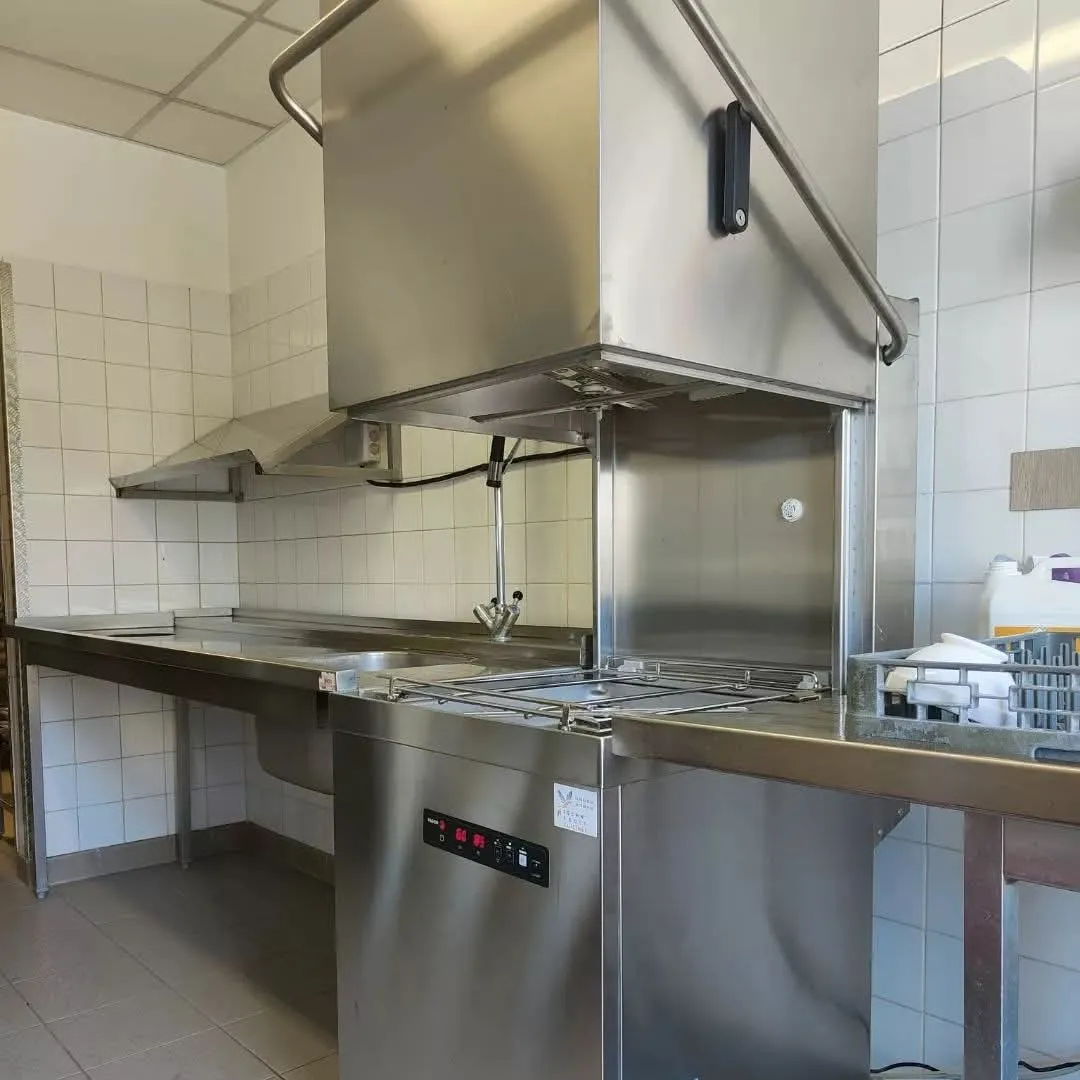 Installation station de lavage de vaisselle